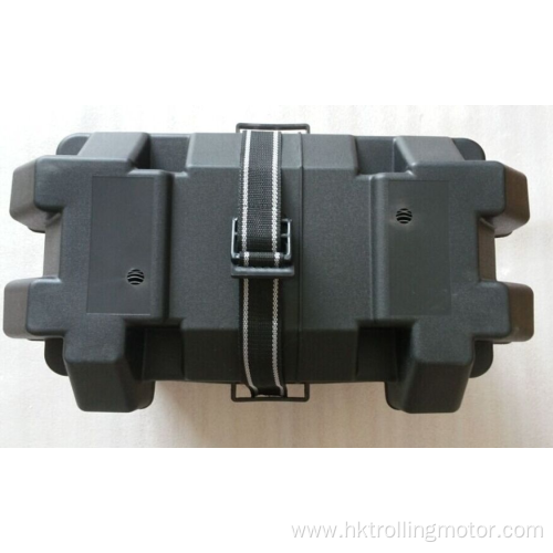 Sturdy and Durable Plastic Black Battery Box